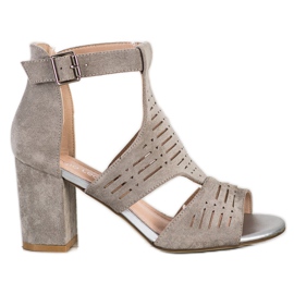 Sergio Leones åbent sandaler beige
