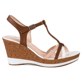 Sergio Leone kile sandaler brun