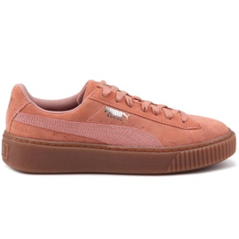 Puma Suede Platform Animal W 365109 02 lyserød