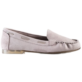 Grå loafers fra Sergio Leone beige