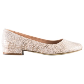 Snake Print Sergio Leone pumper beige