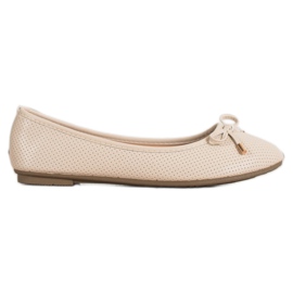 Clowse Beige ballerinaer