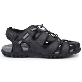 Sandaler Geox US Strada BM U6224B-0MEBC-C9999 sort