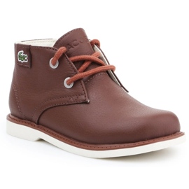 Lacoste Sherbrook Hi Sb Spc Jr 7-30SPC201177T brun sort
