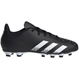 Adidas Predator Freak.4 FxG Junior FY1041 fodboldstøvler sort sort