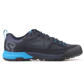 Salomon X Alp Spry Gtx M 401620 sko marine blå blå