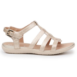 Sandaler Geox D Sand Vega AW D72R6A-000KY-C2012 blå gylden