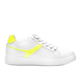 Neon Green Meadow kvinders hvide sneakers
