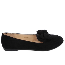 Sorte kvinders loafers 9086 Sort