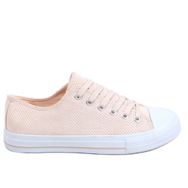 Kvinders beige og lyserøde sneakers C949 Nude Color
