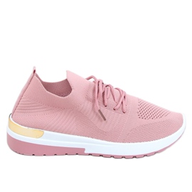 Pink G-363 lyserøde strømper sportssko