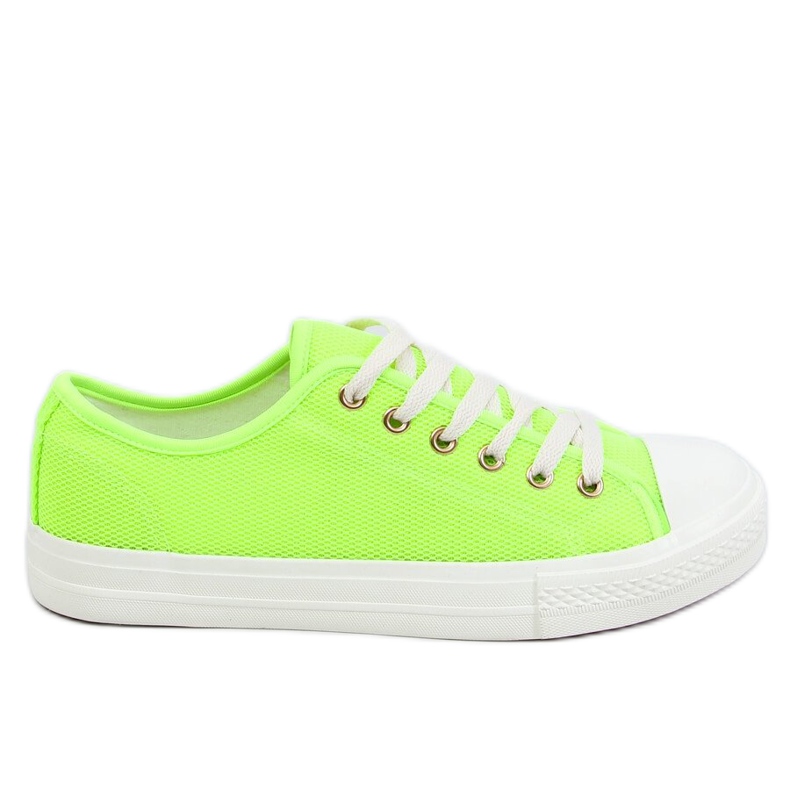 Grønne damesneakers 3176 Fluorescein