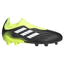 Adidas Copa Sense.3 Ll Fg Junior FX1982 fodboldstøvler sort gul