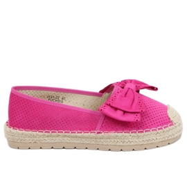 Fuchsia espadrilles J131-22 Fuchsia lyserød