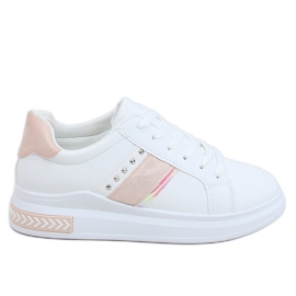 Hvide kvinders sneakers CC-42 Pink