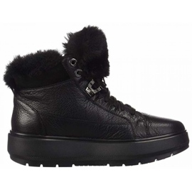 Geox D Kaula B Abx D Tumb Lea W D84AWD-00046-C9999 sko sort