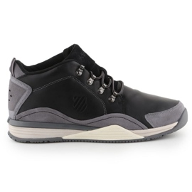 K-swiss K-schweiziske Eaton M 05077-052-M sko sort grå
