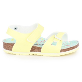 Birkenstock Colorado Kids Bs 1016039 sort gul