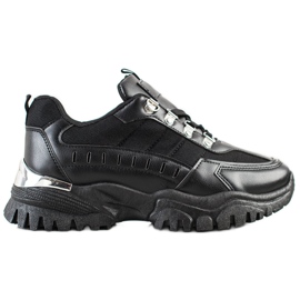 SHELOVET Sorte sneakers