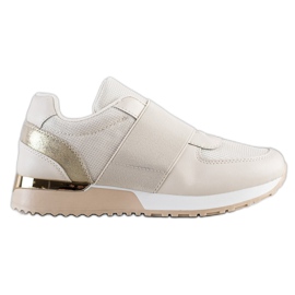 SHELOVET Stilfulde Slip-On sneakers beige