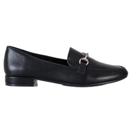 Sergio Leone Klassiske loafers med øko -læder sort