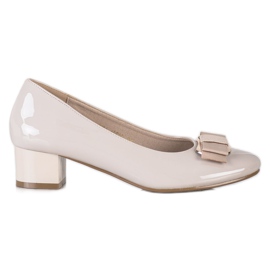 Stilfulde VINCEZA pumper beige