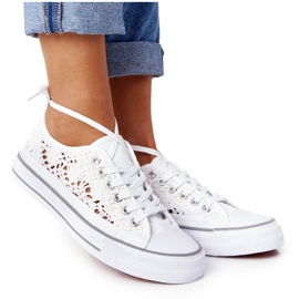 FB2 Hvide blonder Candice sneakers til kvinder