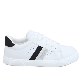 Hvide damesko 6111 Sort