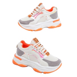 Beige sportssko R12YD518-11 Orange