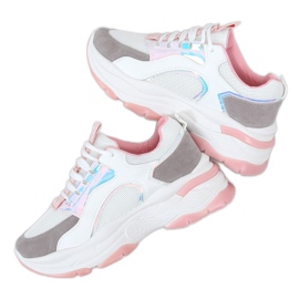 Hvide sportssko R12YD518-11 Pink lyserød