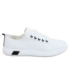 Dame sort / hvide sneakers LA42 Sort