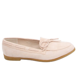 Klassiske kvinders loafers beige 3394 Beige
