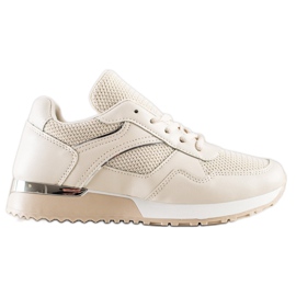 SHELOVET Stilfulde sneakers til foråret beige