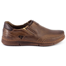 Polbut Herre slip-on sko J51 brun