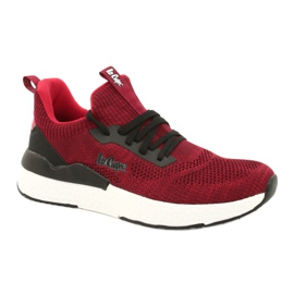 Lee Cooper Herre sportssko LCW-21-29-0173M Rød sort