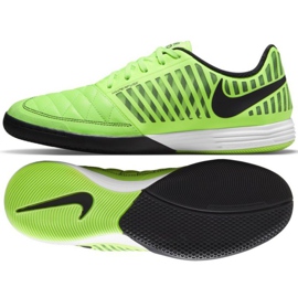 Nike Lunar Gato Ii Ic M 580456 301 fodboldsko sort grøn grøn