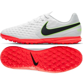 Nike Tiempo Legend 8 Club Tf M AT6109 106 fodboldstøvler flerfarvet hvid