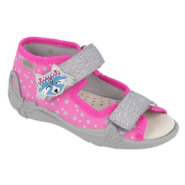 GIRL'S SANDALS PAPI BEFADO 342P016 lyserød