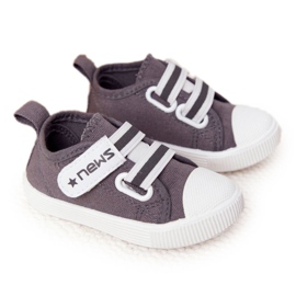 EVE Børnesneakers med velcrogrå nyheder