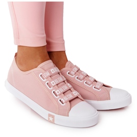Kvinders sneakers Big Star HH274096 Pink lyserød