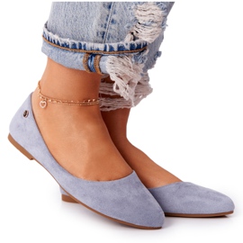 Ruskind ballerinaer Sergio Leone BL622 Blå