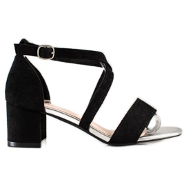 Sergio Leone Strappy sandaler sort