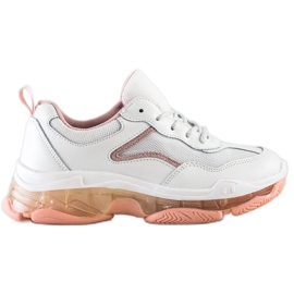 Goodin Læder sneakers hvid