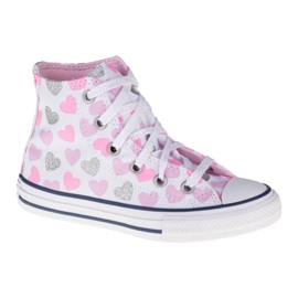 Converse Chuck Taylor All Star High Top Jr 668019C hvid sort