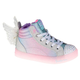 Skechers Shuffle Brights Glimmer Wings W 20254L-LBMT sko lyserød flerfarvet