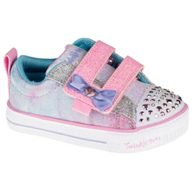 Skechers Shuffle Lite Sweet Supply Jr 20320N-LPMT sko sort flerfarvet