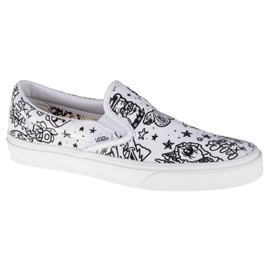 Vans Classic Slip-On U VN0A4BV31IU Sko hvid sort