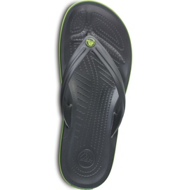 Crocs hjemmesko Crocband Flip grafitgrøn 11033 OA1 flerfarvet