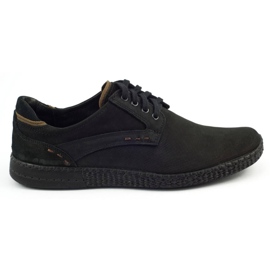 KOMODO Casual herresko 848 sort brun