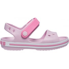 Crocs sandaler til børn Crocband Sandal Kids pink 12856 6GD lyserød